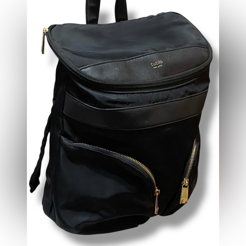 Tulio Backpack with Gold Accents